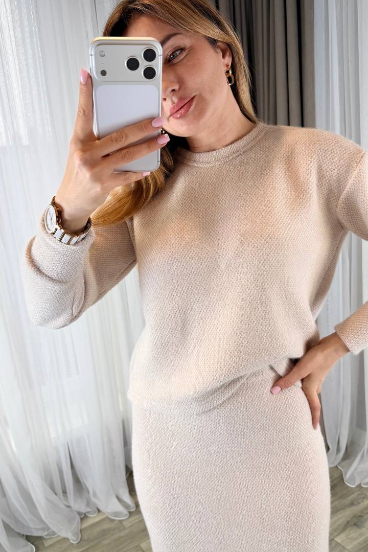 Костюм двойка кофта и юбка KG-378A650