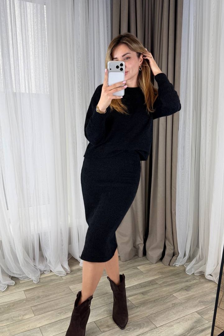 Костюм двойка кофта и юбка KG-378A650