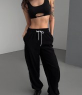 Вельветовые брюки с лампасами SNV-10131A300