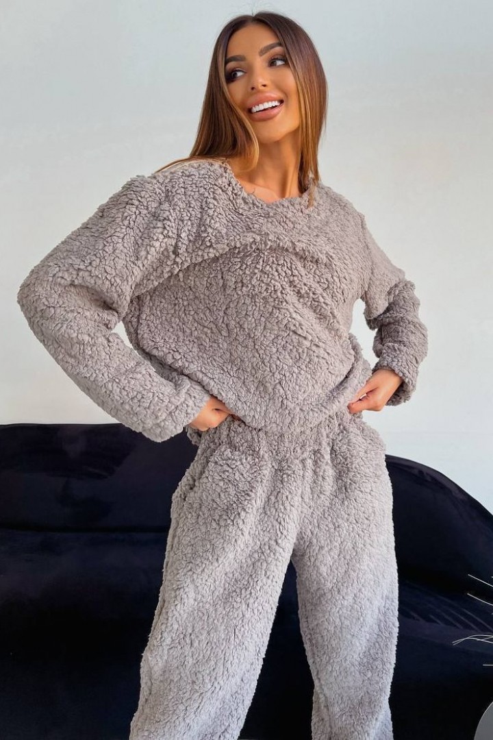 Плюшева тепла піжама IMMA-105A520