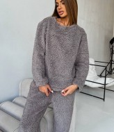 Плюшева тепла піжама IMMA-105A520