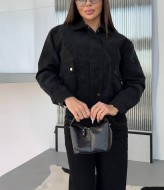 Шкіряна стильна куртка INNA-06A1200