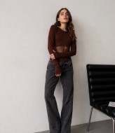 Стильный боди сетка MIK-1526A280