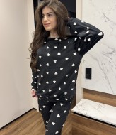 М’який домашній комплект з принтом MIK-1682A750