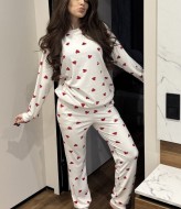 М’який домашній комплект з принтом MIK-1682A750