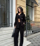 Свободная рубашка и брюки прямого кроя MIK-8072A670