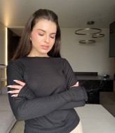 Однотонный лонгслив MIK-4229A190