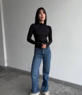 Приталенная кофта с карманами MIK-3124A370