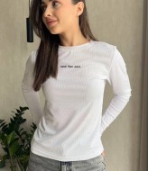 Стильный лонгслив с накатом MIK-4265A230