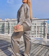 Костюм с широкими штанами и рубашкой VL-933A750