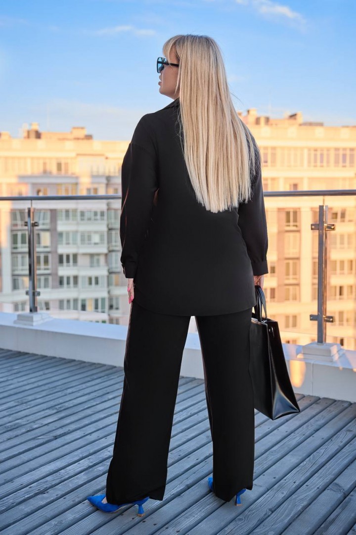 Женский черный костюм VL-923A770