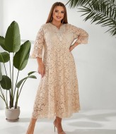 Красивое летнее платье миди  MAX-2021A800