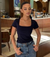 Футболка со шнуровкой SP-408A310