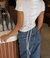 Футболка со шнуровкой SP-408A310