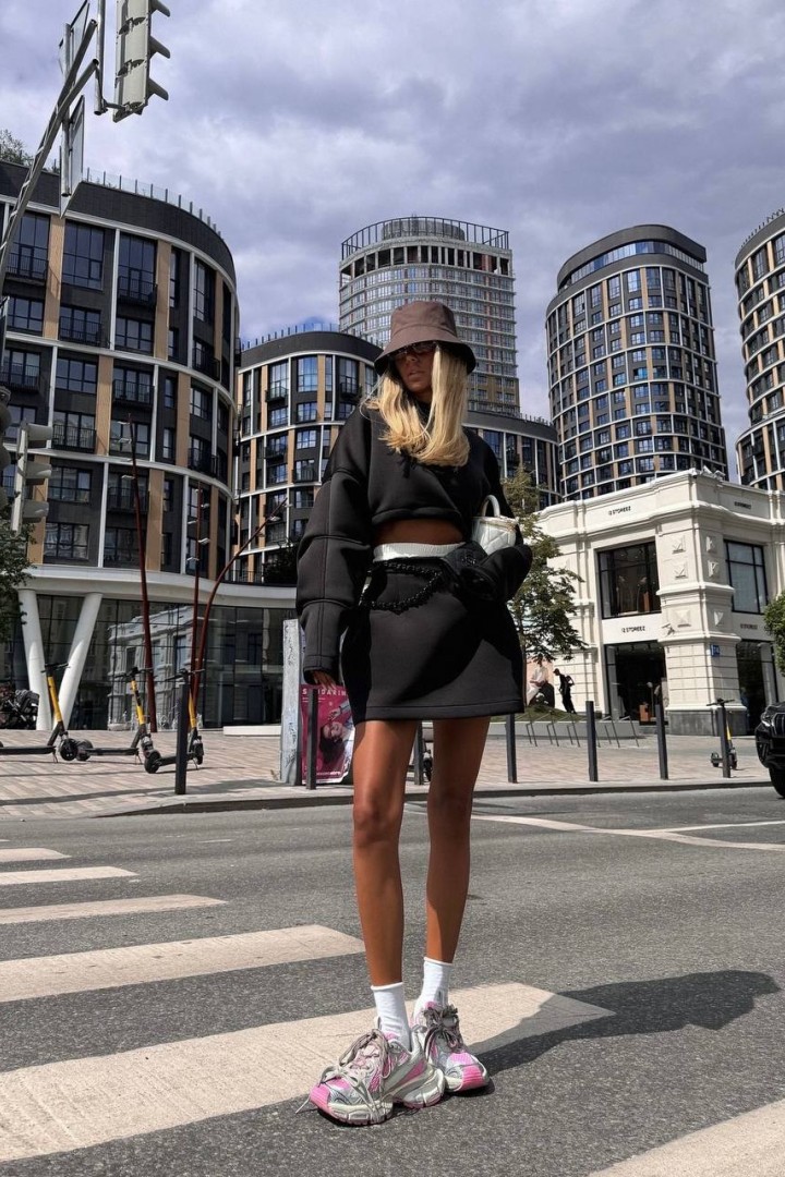 Костюм батник и юбка BOT-254A509