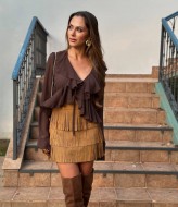 Блузка з воланами BOT-288A359