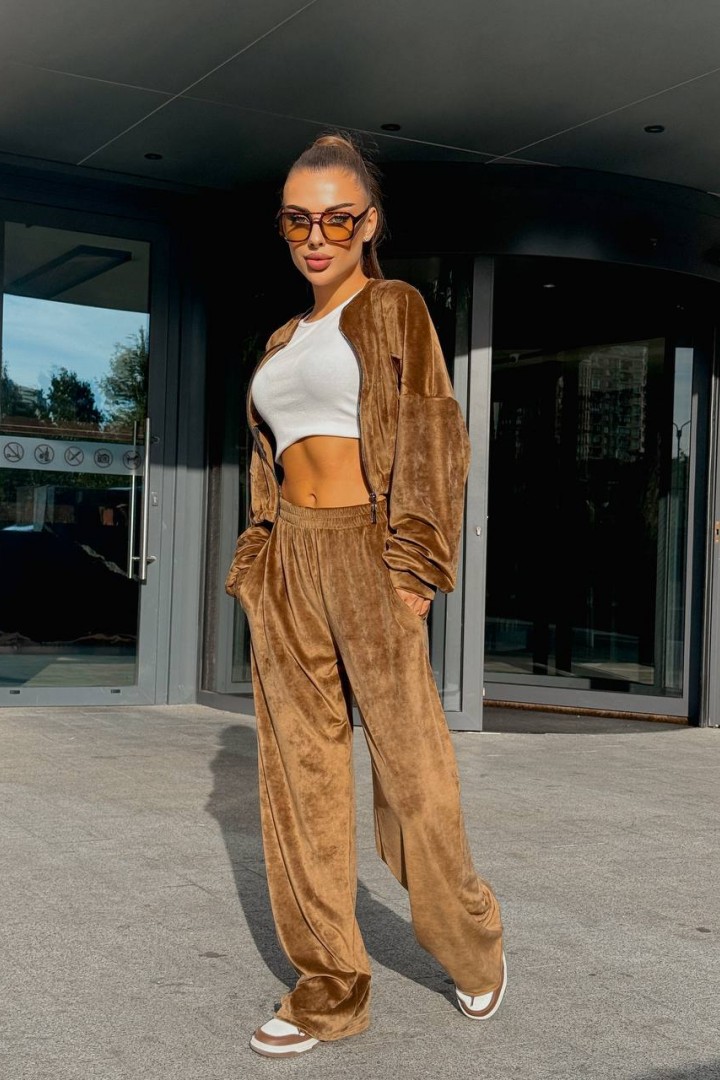 Костюм велюр женский  BOT-294A659