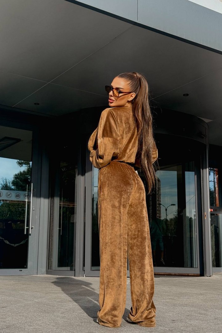 Костюм велюр женский  BOT-294A659