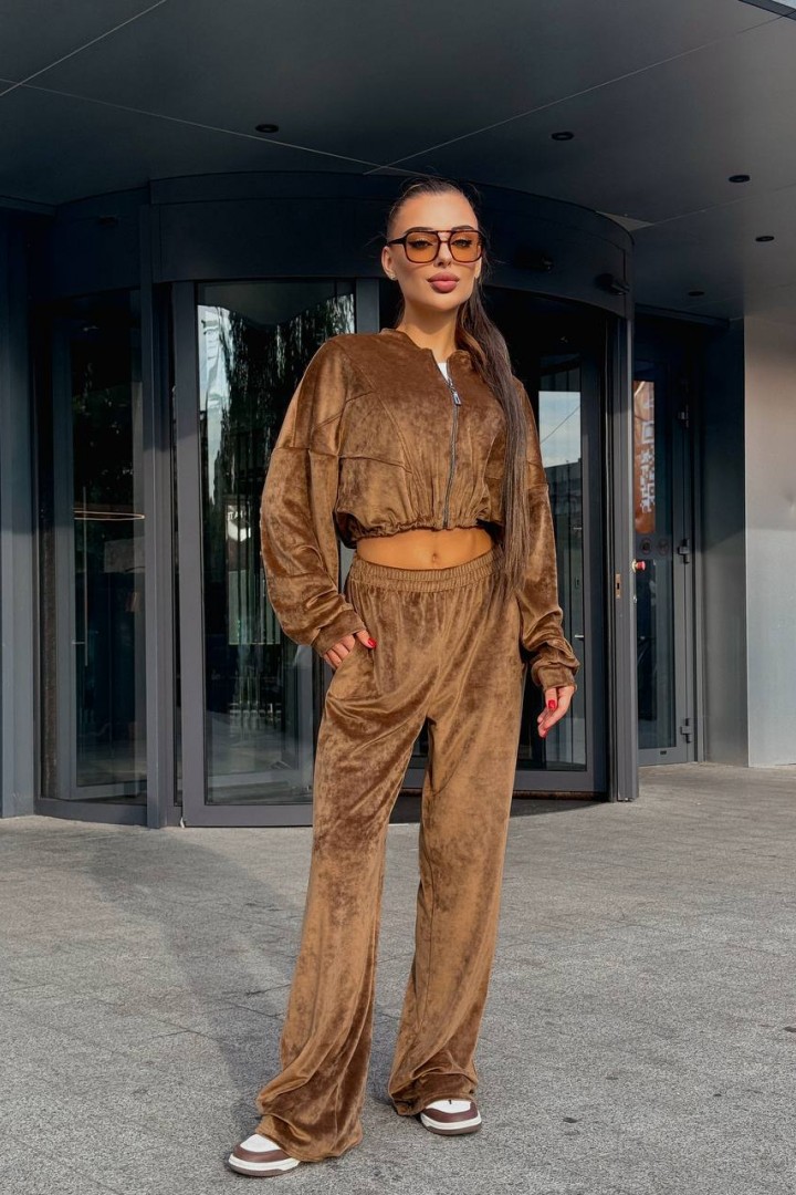 Костюм велюр женский  BOT-294A659