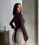 Кофточка на запах JAV-825A380