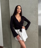 Кофточка на запах JAV-825A380