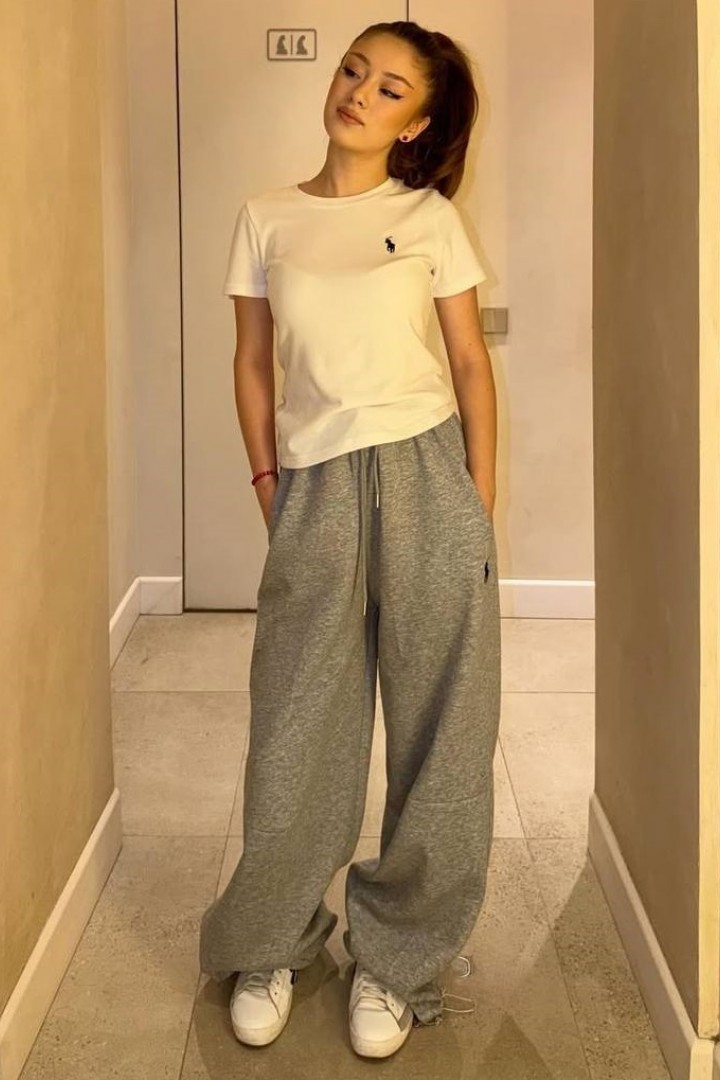 Костюм брюки и футболка KBE-0296A499