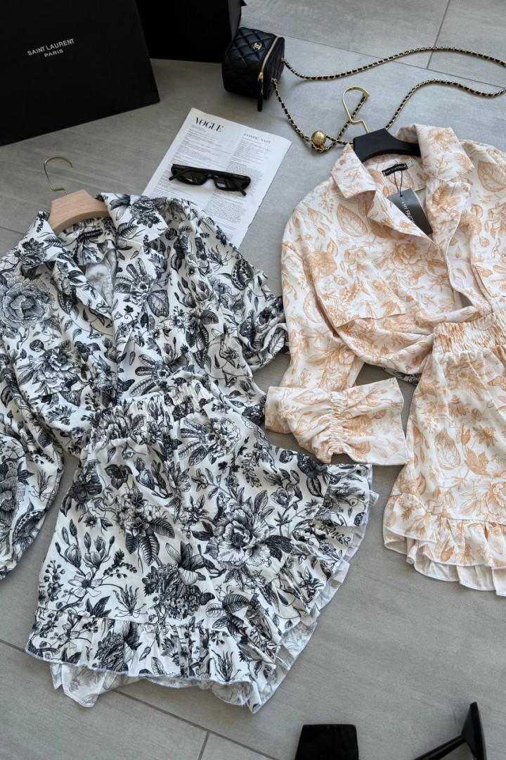 Костюм шорты и рубашка KBE-0211A699