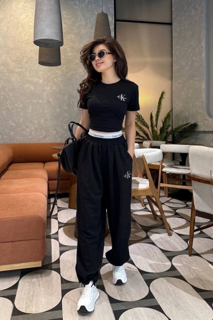 Костюм брюки и топ KBE-0304A570