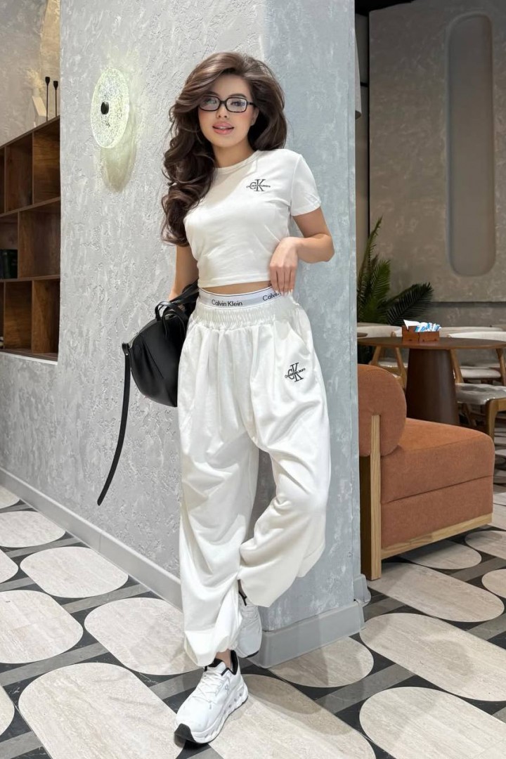 Костюм брюки и топ KBE-0304A570