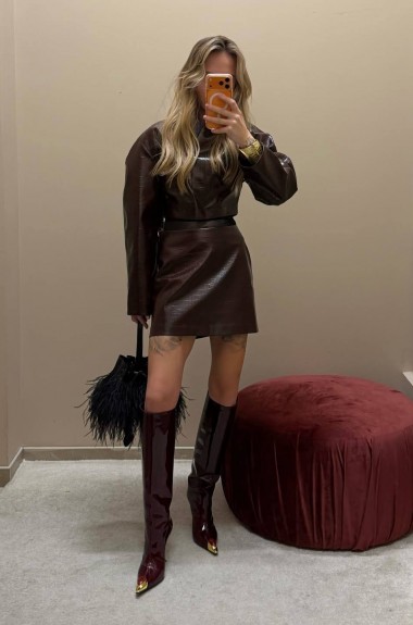 Костюм жакет и юбка IN-2107A1300 Костюм жакет и юбка IN-2107A1300