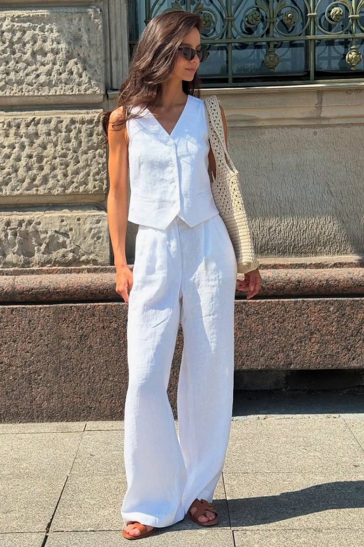 Льняной костюм BLO-859A600