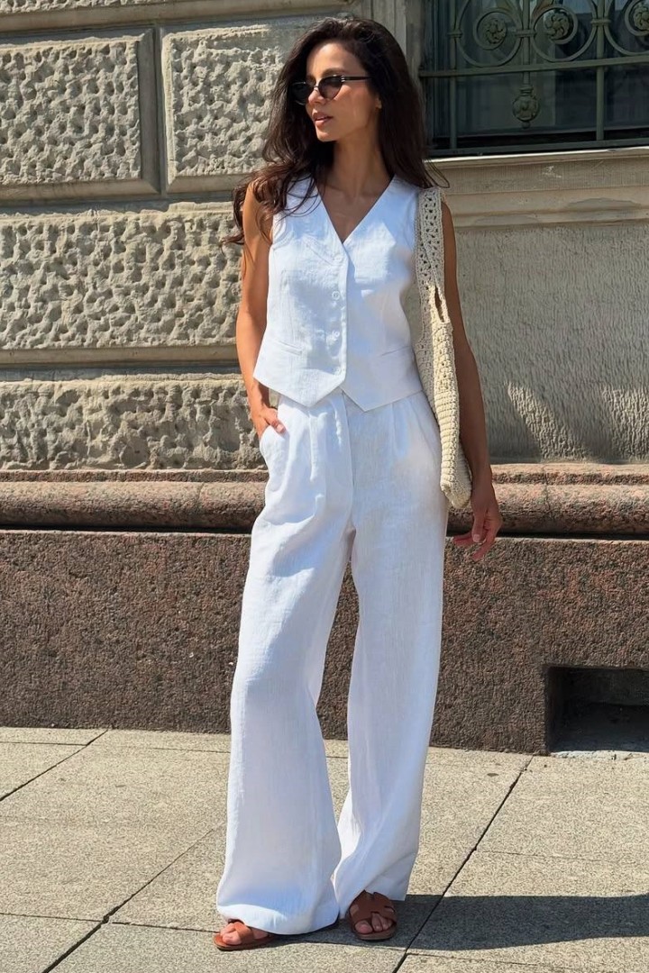 Льняной костюм BLO-859A600