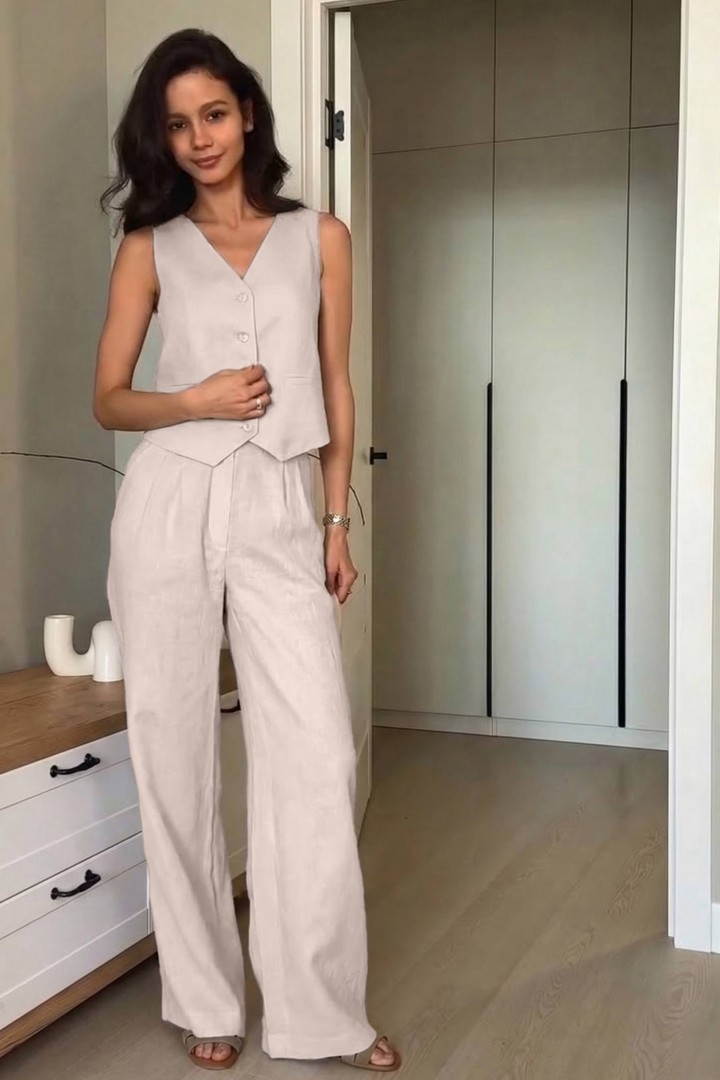 Льняной костюм BLO-859A600