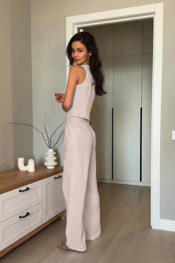 Льняной костюм BLO-859A600