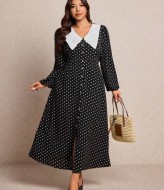 Платье с воротничком NS-233A580