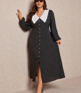 Платье с воротничком NS-233A580