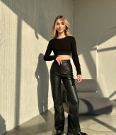 Кожаные штаны BOT-127A399