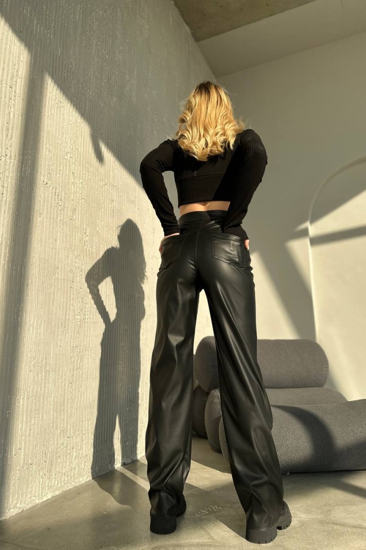 Кожаные штаны BOT-127A399