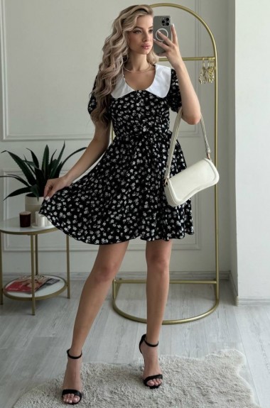 Платье с воротником AJO-416A400