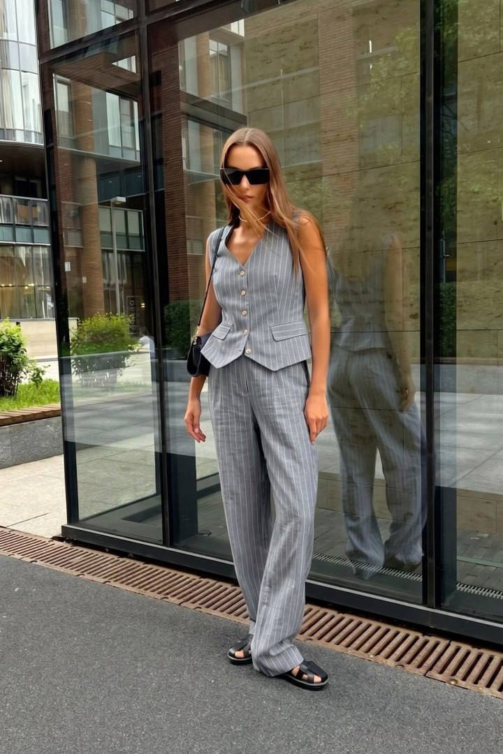 Костюм в полоску CUR-914A820