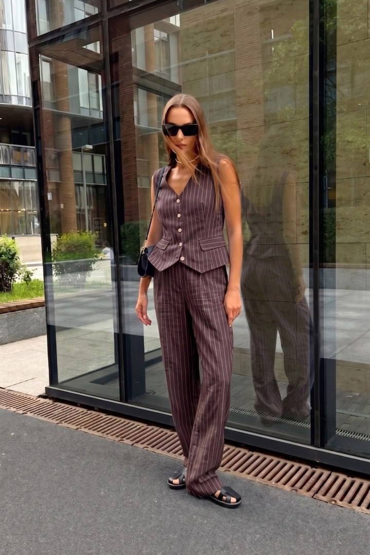 Костюм в полоску CUR-914A820