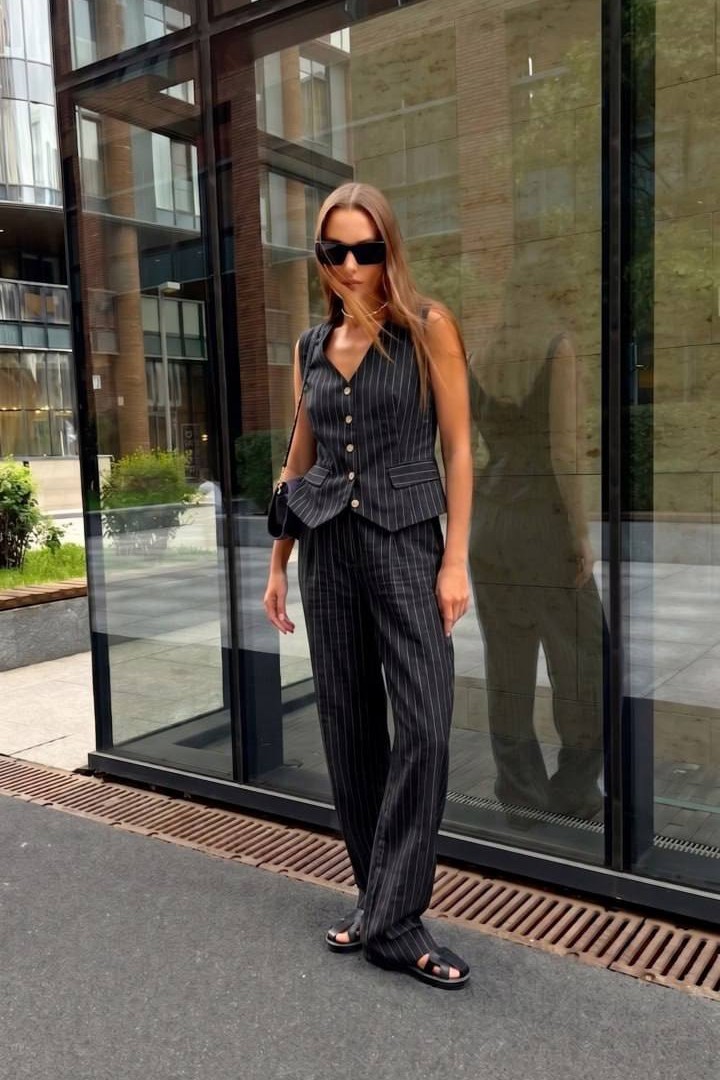 Костюм в полоску CUR-914A820