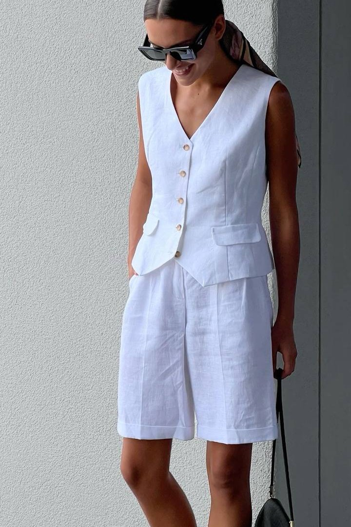 Костюм шорты и жилетка CUR-915A680