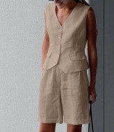 Костюм шорты и жилетка CUR-915A680