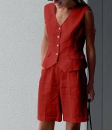 Костюм шорты и жилетка CUR-915A680