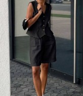 Костюм шорты и жилетка CUR-915A680