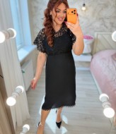 Комбинированное платье MA-N2194A750