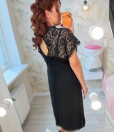 Комбинированное платье MA-N2194A750