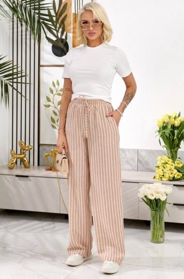 Льняні штани NOB-26026A350