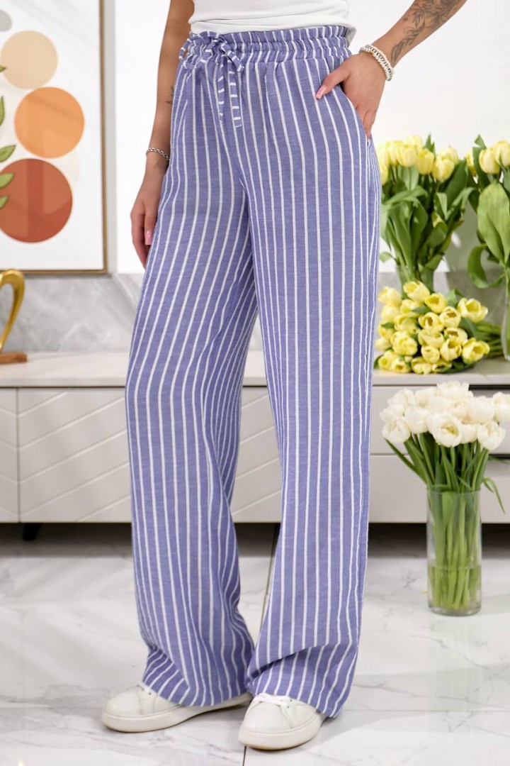 Льняні штани NOB-26026A350